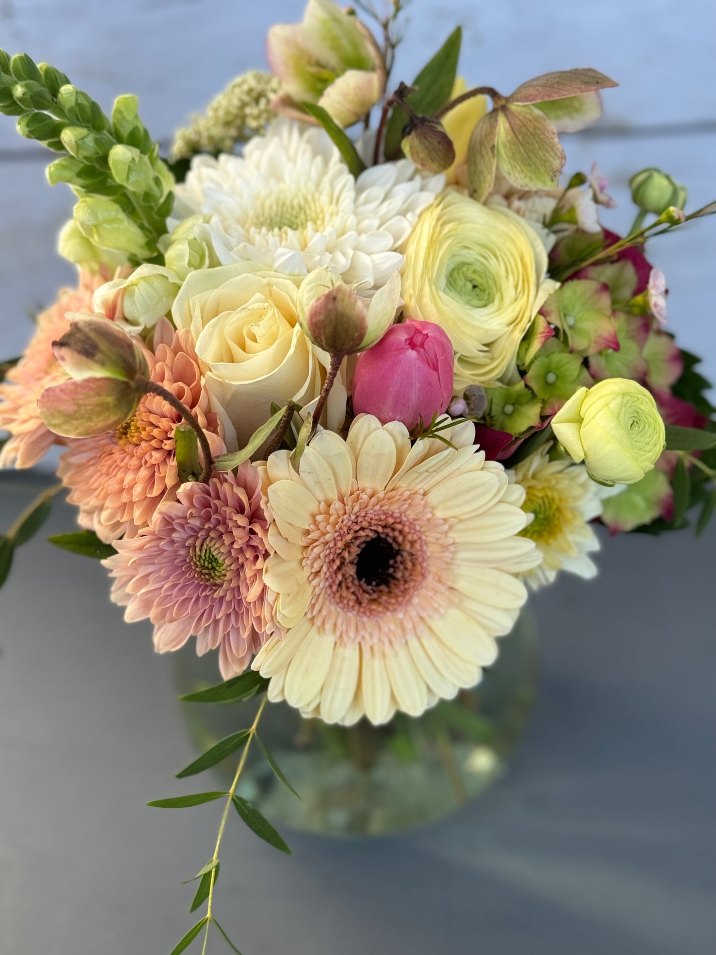 Pastel Garden Posie Arrangement