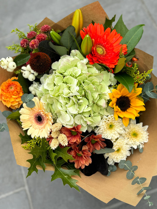 Fall Harvest Paper Bouquet