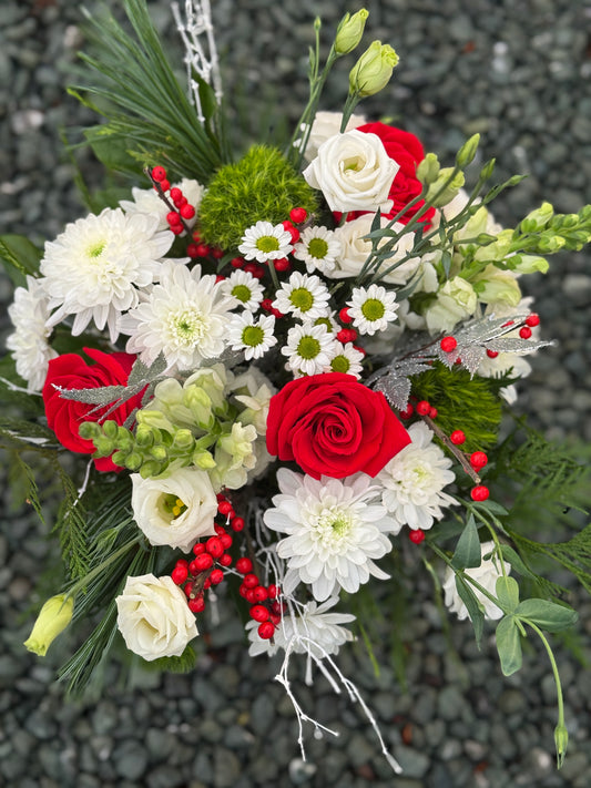 Festive Hand-tied Bouquet