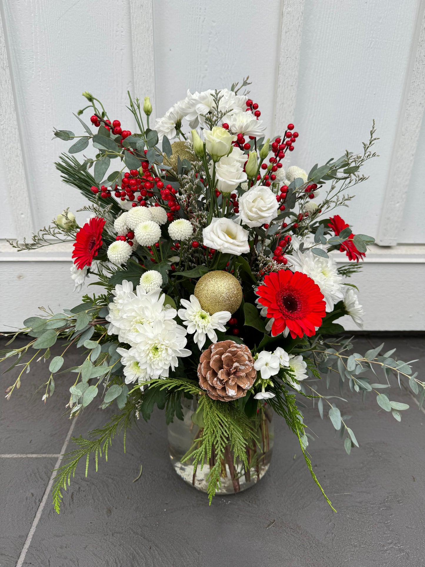 Seasonal Vase Arrangement
