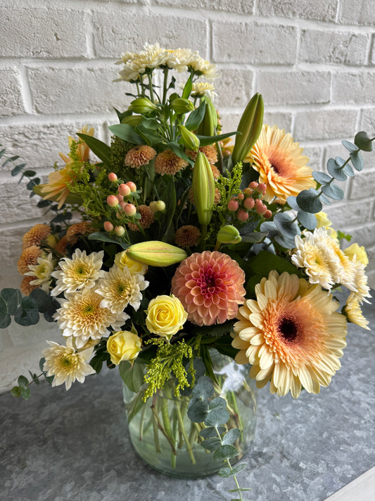 Fall Vase Arrangement